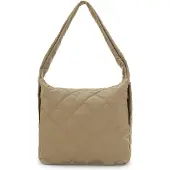 Seidenfelt Manufaktur Seidenfelt Hetta Maxi Hobo - Schultertasche 42 cm (greige khaki)
