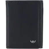 Golden Head Leder Kartenetui Polo RFID Protect Minischeintasche 1012 Schwarz