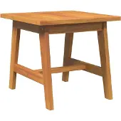 vidaXL Beistelltisch Öl-Natur 45 x 45 x 40 cm Massivholz Akazie