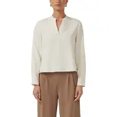 s.Oliver Blouses Offwhite Größe: 44 | Longsleeves Outlet | Damen | Weiß