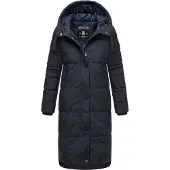 MARIKOO Winterjacke "Soranaa" langer Winter Mantel mit Kapuze