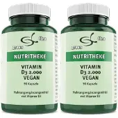Green Line Vitamin D3 2000 vegan Kapseln 2x 2x90 St