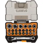 DeWalt 24-tlg. Bit- und Ratschenset