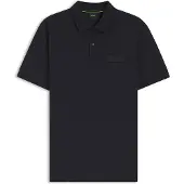 BOSS Paddy Poloshirt mit strukturiertem Logo-Patch Grösse M