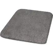 Kleine wolke Badteppich Wilna schiefer, 60 x 90 cm GLO782113932