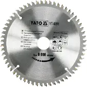 YATO TCT BLADE FOR ALUMINIUM 200X60TX30MM