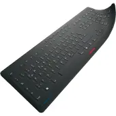 Cherry Design 61510017, Tastaturabdeckung, Silikon, 463 mm, 164 mm, 100 g, Schwarz