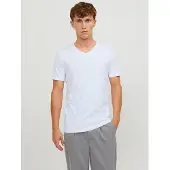 Jack & Jones T-Shirt-Set Basic 12133914 Weiß Regular Fit