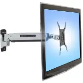 Ergotron Interactive Arm LD - Befestigungskit (Gelenkarm, VESA-Adapter, Wandmontagehalterung) - Konstante Krafttechnologie - für LCD-Display - Aluminium - Black Trim, Polished Aluminum