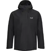 Jack Wolfskin Herren Flextrail 2L Regenjacke black L