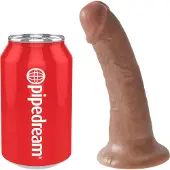 King Cock 6 Dildo (15 cm) - braun