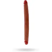 ToyJoy Get Real Silikon-Doppeldildo mit Vorhaut 40 cm