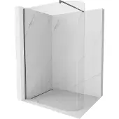 Mexen Kioto Walk-in Duschwand 100x200cm, 8mm, gunmetal gebürstet