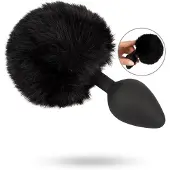 You2Toys Analplug „fluffy tail size M“ mit Kunstfell-Puschel