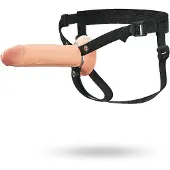 Fantasy X-Tensions Penishülle „Hollow Silicone Strap-on“ mit Umschnallgurt