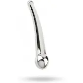 Mr Steel Edelstahl Lustinstrument Doppelter Header mit schlankem, gebogenem Design und zwei abgerundeten Enden