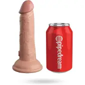 King Cock Elite 6 - realistisch, haftender Dildo (15cm) - naturfarben