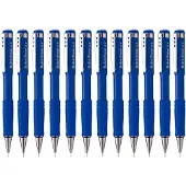Pentel Twist-Erase III Druckbleistift, 0,5 mm, blauer Schaft, 12er-Pack