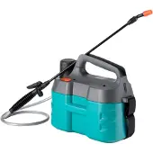 MaxPower (Blau) 5L elektrisches Sprühgerät, Gartensprühgerät, Pumpsprühgerät mit 2200 mAh wiederaufladbarem Akku,