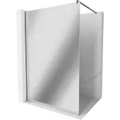 Mexen Kioto Walk-In Duschwand 80x200cm Spiegelglas Gun Gray 8mm