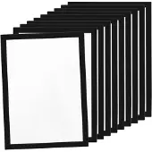 TAUOH 10 Stück A4 magnetische Kunstrahmen, selbstklebende Bilderrahmen-Display
