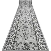 Rugsx Läufer BCF MORAD Klasyk Klassisches grau 80 cm 80x120 cm