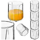 Kadax Glas für Getränke und Getränke 360ml 4 Stk