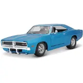 Maisto Composite model Dodge Charger R/T 1969 silver