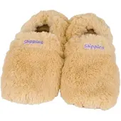 Warmies Slippies(TM) Deluxe creme Plush, Gr. 36-40