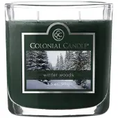 Colonial Candle Winter Woods Duftkerze, 2 Dochte, 3.5 oz, Mottled Wachs