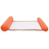 MaxPower Orange aufblasbare Schwimmmatratze
