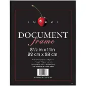 MCS Room Essentials Format Frame - 8.5x11' (Black)