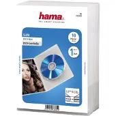 Hama 1x10 Hama Slim DVD Jewel Case transparent 83890