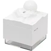 Semoic Aromadiffusor, Luftbefeuchter mit kühlem Nebel, LED-Mondlampe