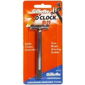 Gillette 7 O Clock PII Twin Blade Rasierapparat Sicherheitsrasierer