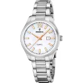 Festina F20737/6 Uhr Damenuhr Edelstahl Datum silber