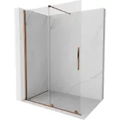 Mexen Velar Walk-in Duschwand, 160x200, 8mm Glas, Roségold