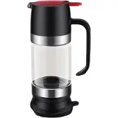 Melitt Honigspenderglas, Tropffreies Glas, 284 Ml, mit , Langlebiger, Transparenter Sirupspendertopf Silikonboden