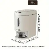 MaxPower Hermetischer Tierfutterbehälter – 10 l/20 l Volumen, 10 l