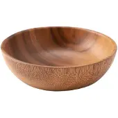 MaxPower Holzteller, tiefer Vorspeisenteller, Obstschale 22*4,5 cm