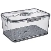 Tlily Brotkasten, luftdichte Boxen für die Küchentheke, Halter