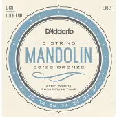 Daddario J62 80/20 Bronze Mandolinen-Saiten Light 10-34