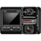 Semoic 4K 2160P Dual-Dashcam für die Vorderkabine, integriertes WiFi G