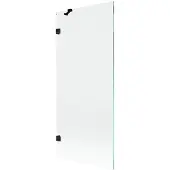 Mexen Lunar 1-flügelige Badewannenabtrennung 80 x 150 cm, transparent, schwarz - 897-080-000-70-00