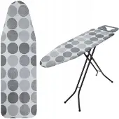 Hobby Hall Bügelbrettbezug, dehnbare Rückseite, 120 x 40 cm, Rollen