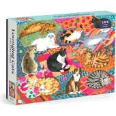 Sonstige Verlage Lounging Cats. 1000 Piece Puzzle