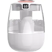 Tlily Luftbefeuchter Haushalt Schlafzimmer USB Plug-in kleines Wohnzimmer Weiß