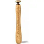 Legnoart Hercules, Salz-/pfeffermühle, Keramikmahlwerk, Groß, Helle Esche, 50 Cm, ø 7,5 Cm