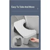 Semoic Startseite Badezimmerzubehör für Erwachsene Toilettenhocker