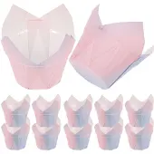 ABOOFAN 150Stk -Backförmchen Aus Papier, Bunt, Für Cupcakes Und Muffins